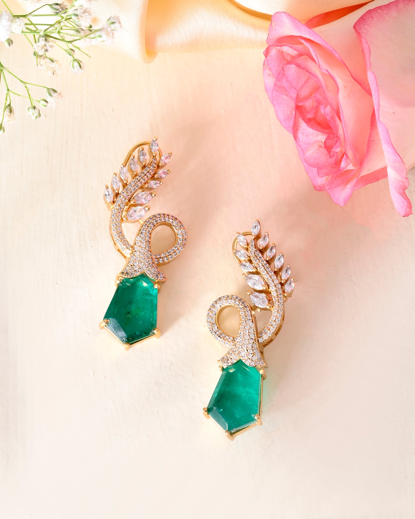 Leher Doublet Statement earrings
