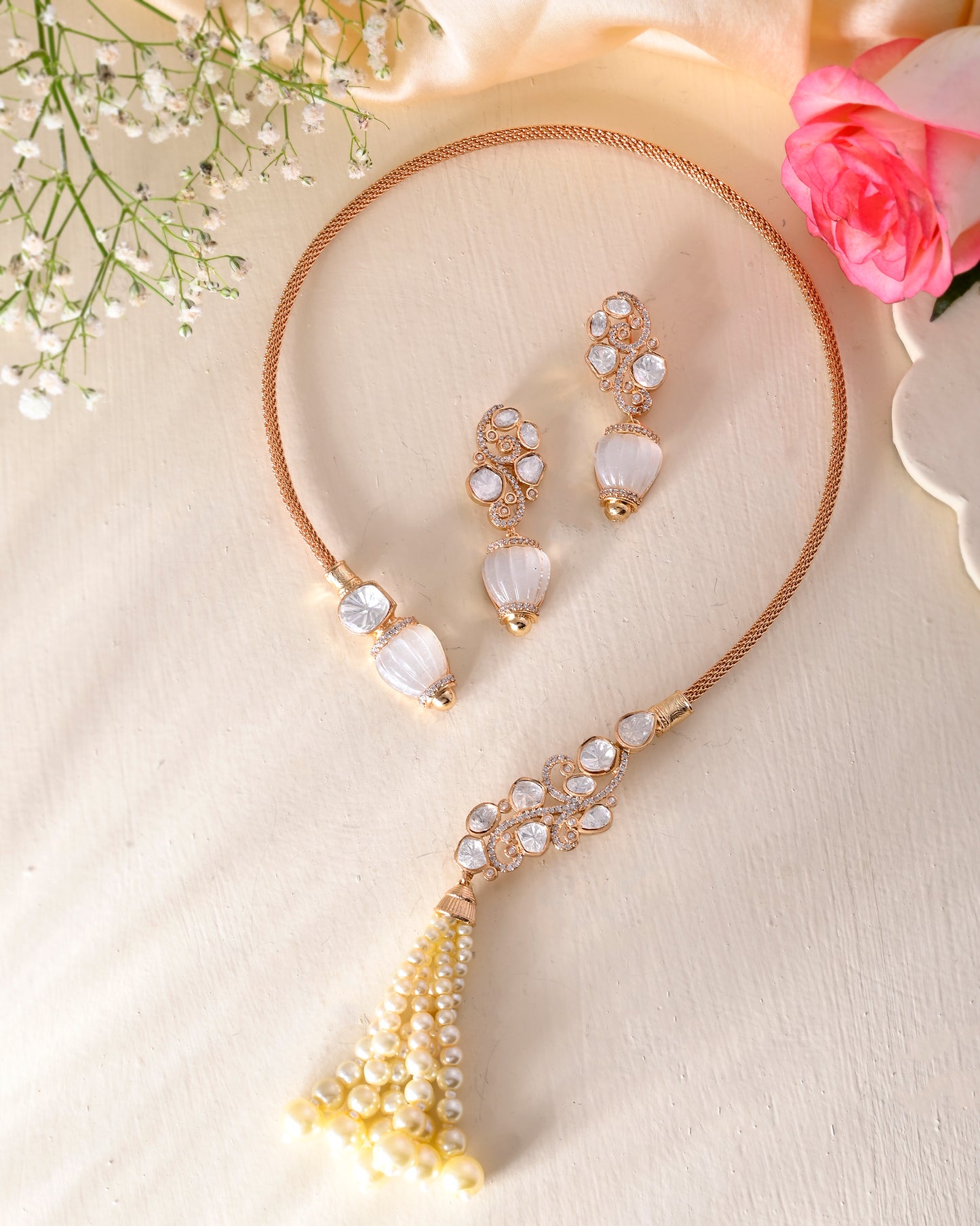 Deepika Bahara Fusion necklace