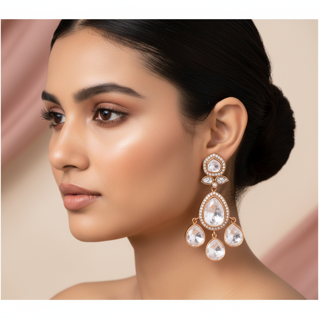 Party Setup drop earrings