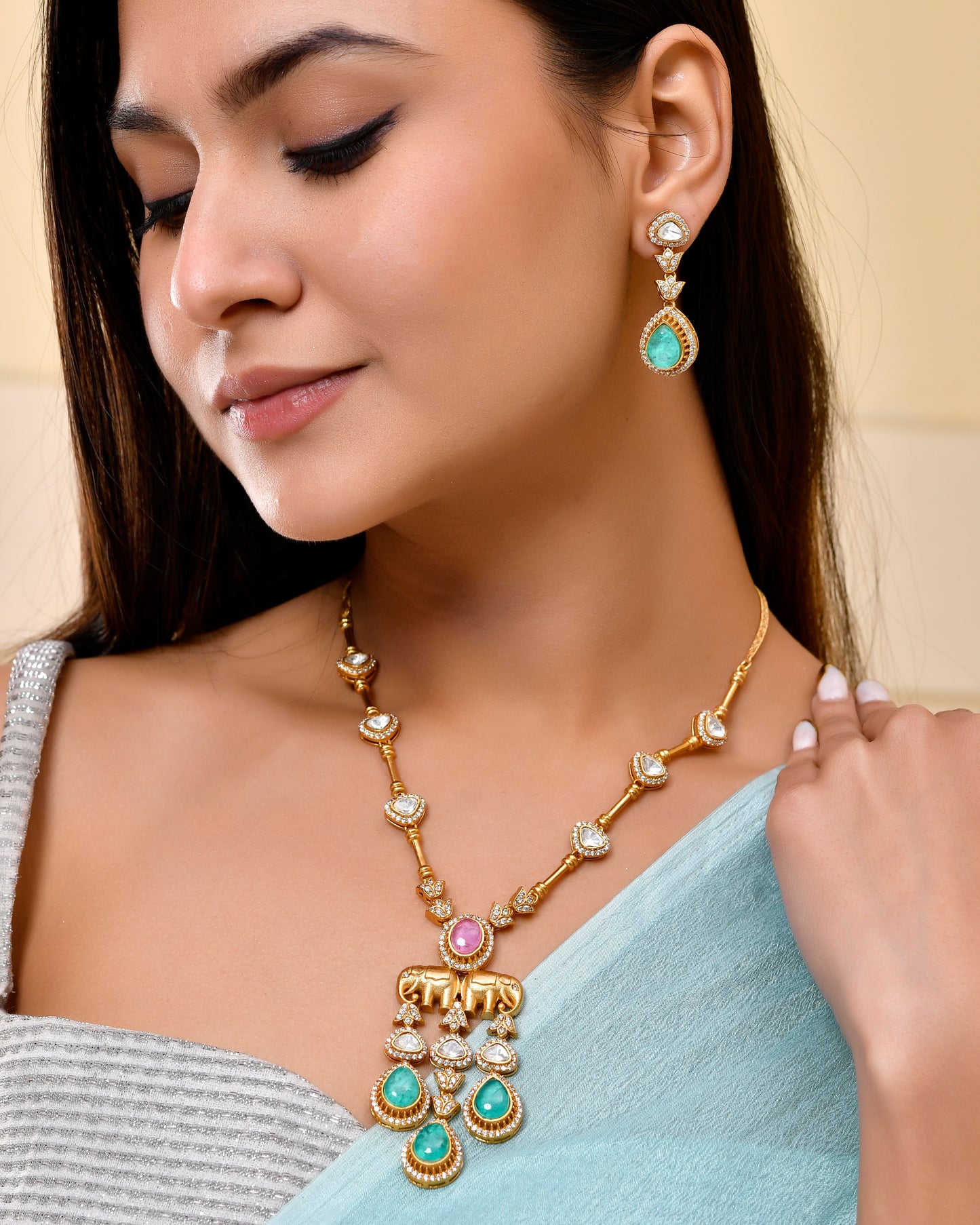Gajamani Necklace set