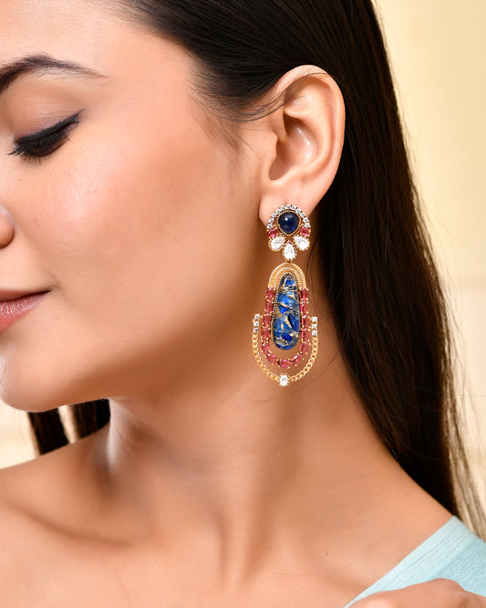 Manikya Drop earrings