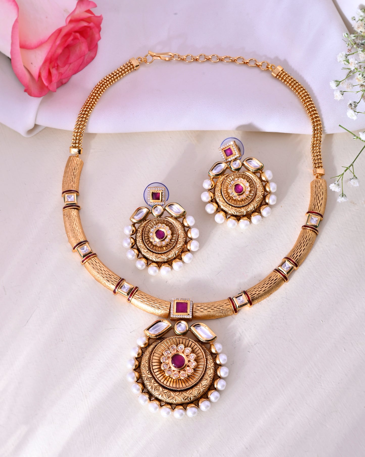 Gold necklace