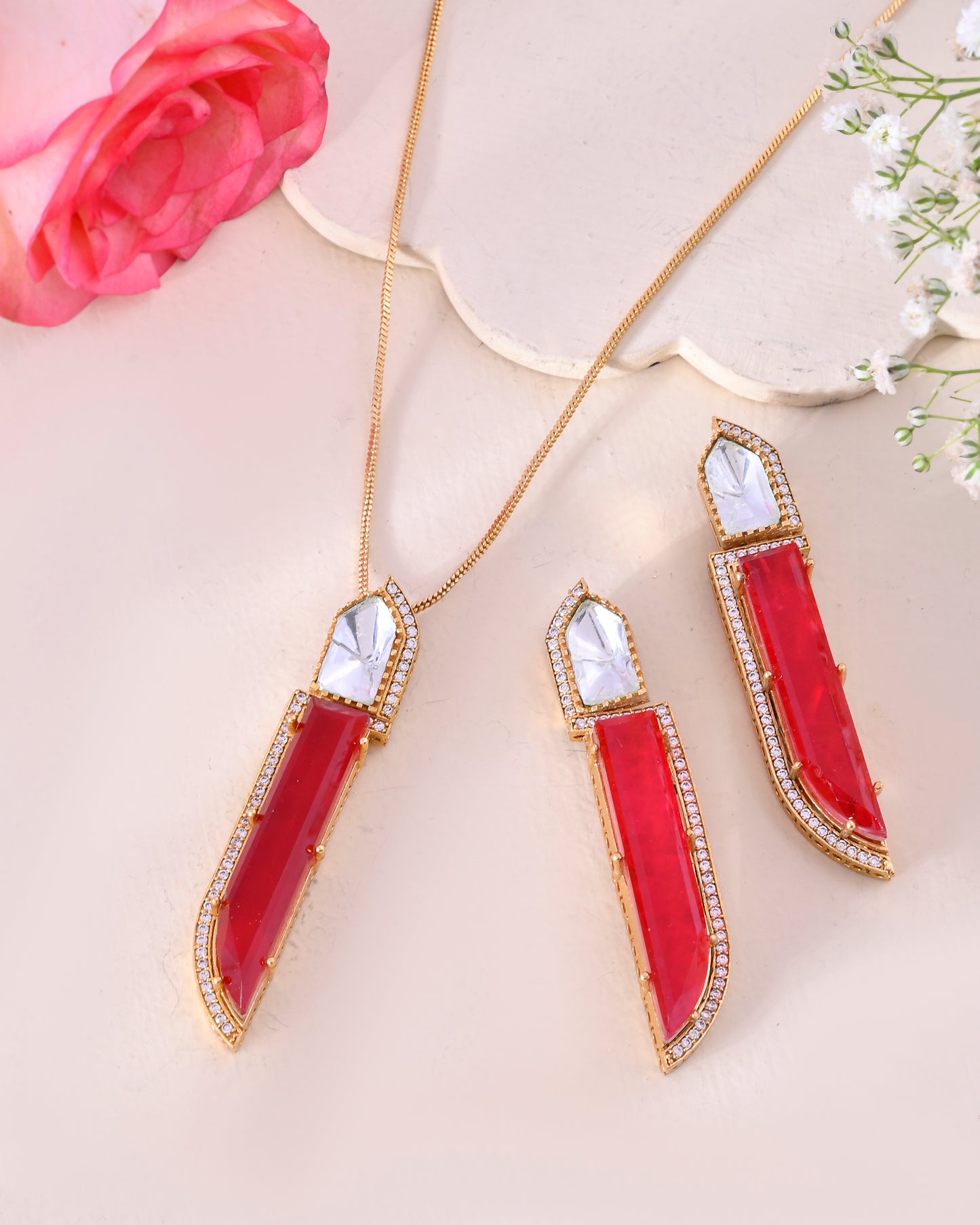 Talwar pendant set