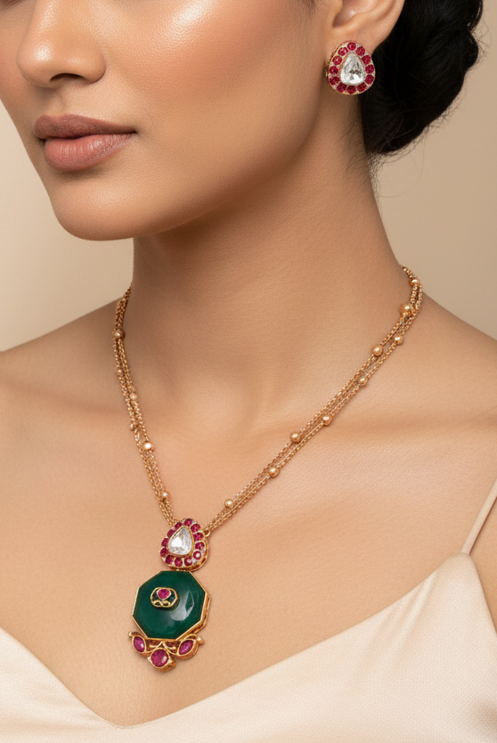 Ranisa pendant set
