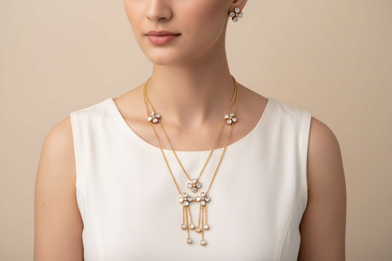 Chehal layered necklace