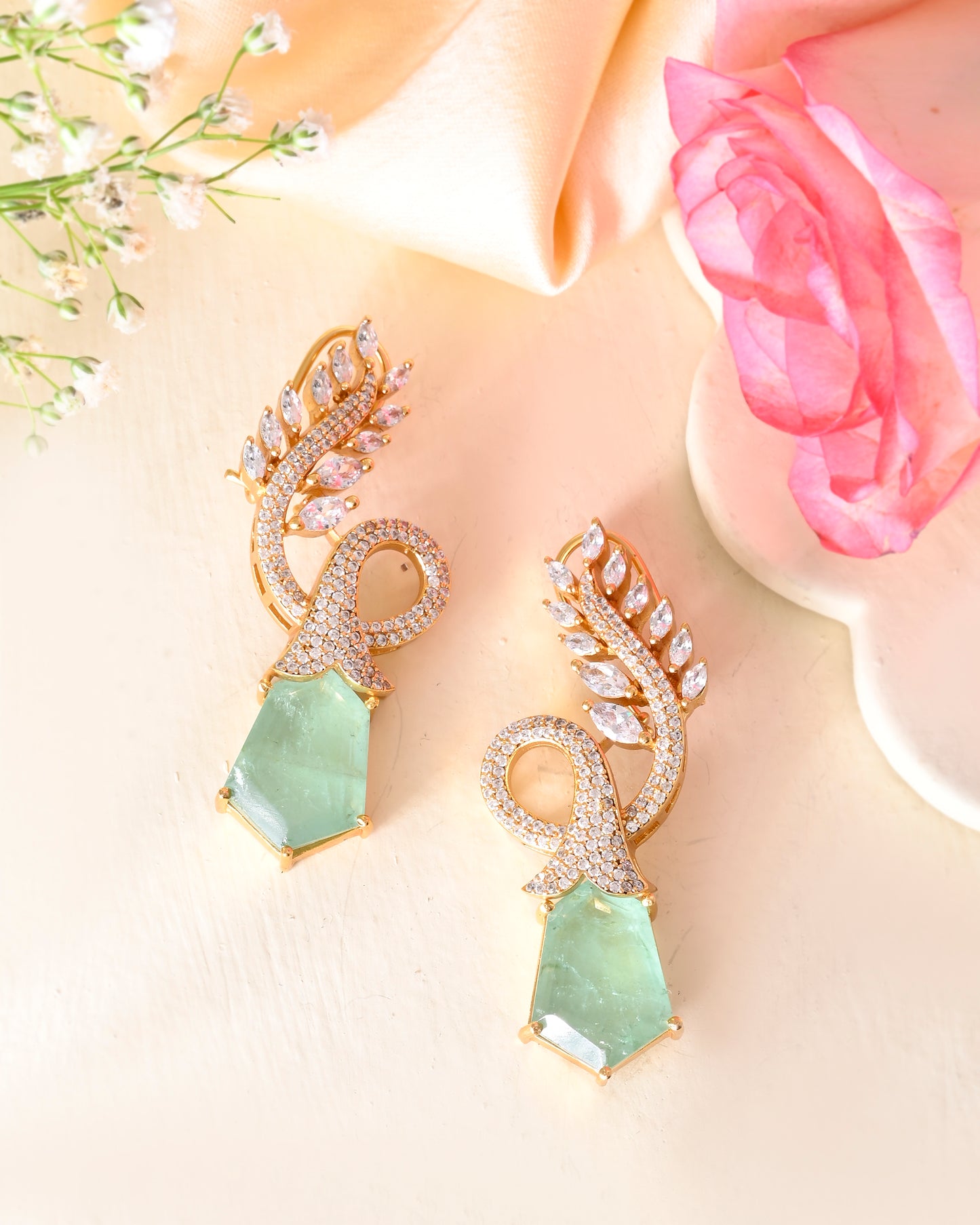 Leher Doublet Statement earrings