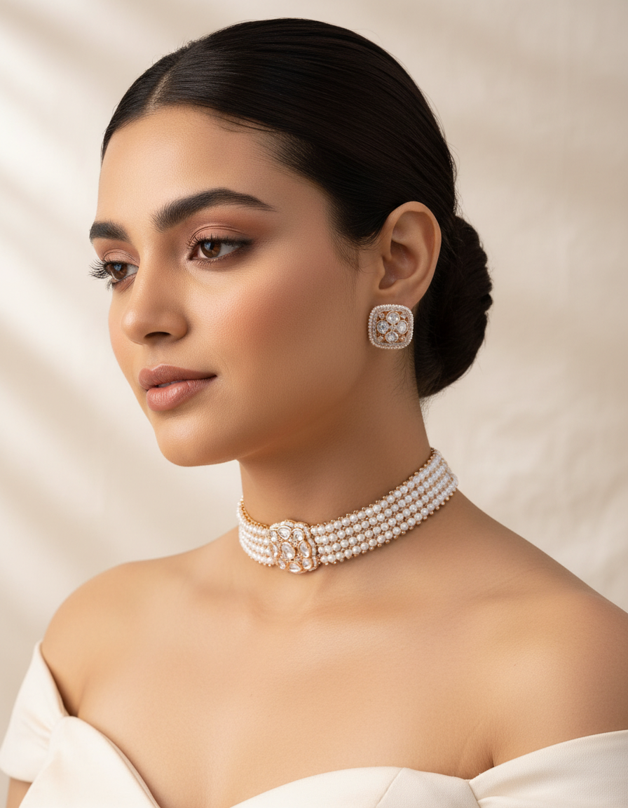 O pearly choker