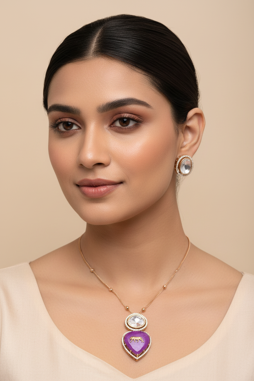 Sabya-sachi inspired pendant set