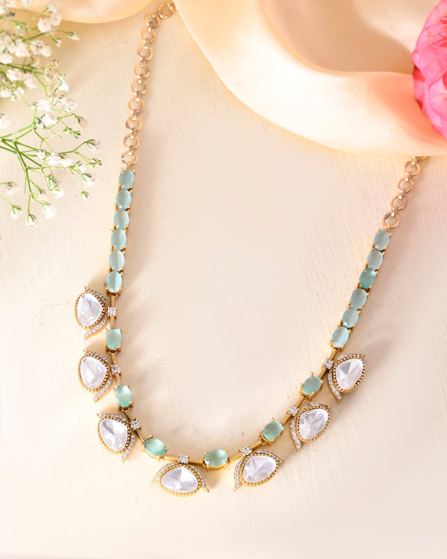 Drops of heaven necklace set