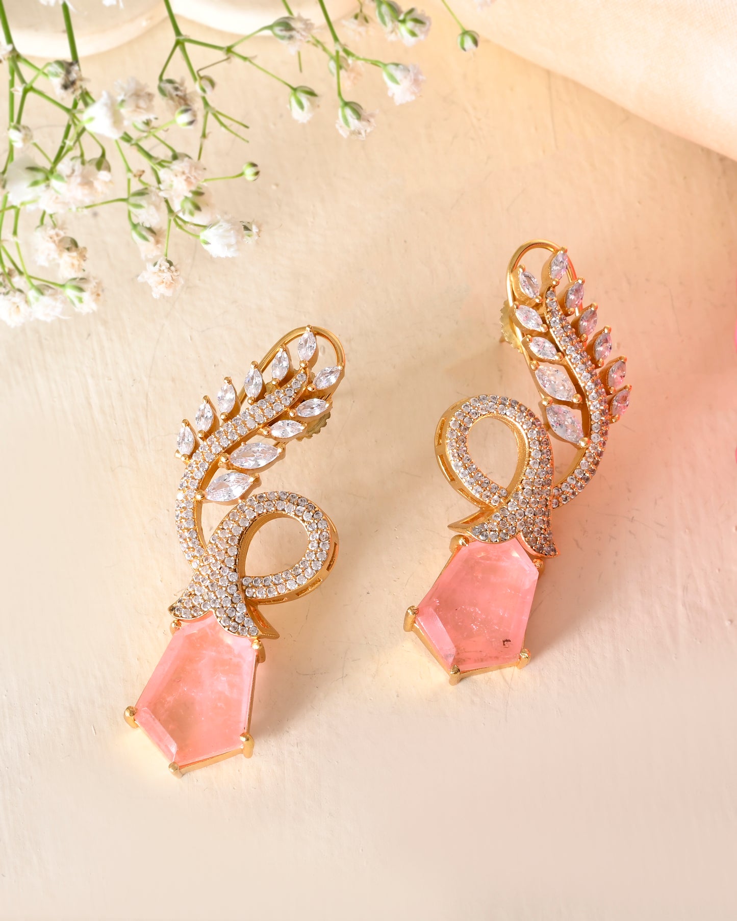 Leher Doublet Statement earrings