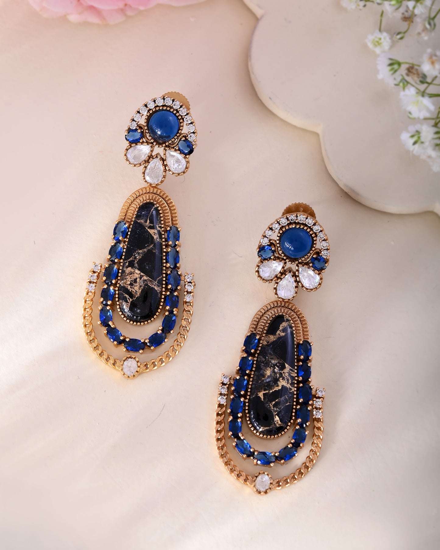 Manikya Drop earrings