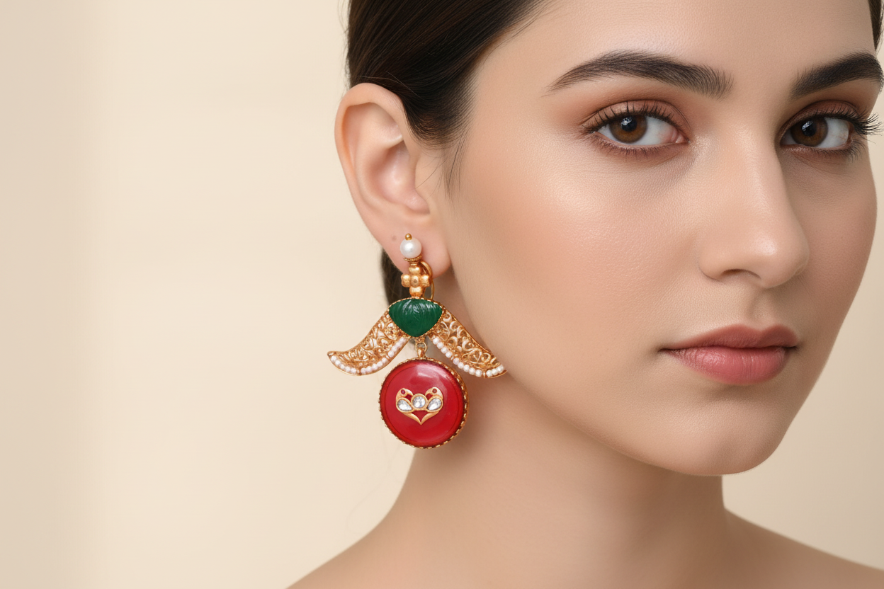 Fly high statement earrings