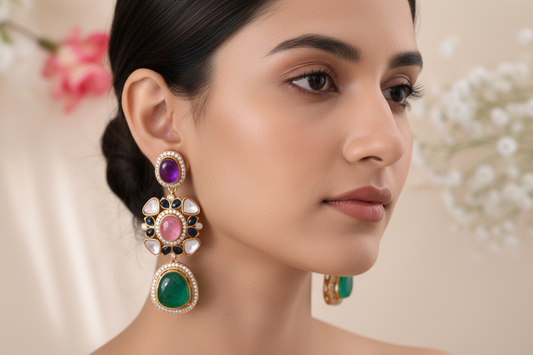 Shilpa Shetty inspired earrings