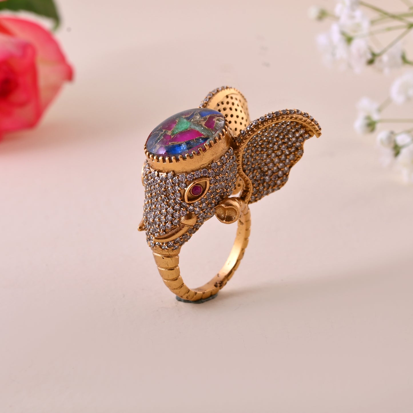 Divine elephant FingerRing