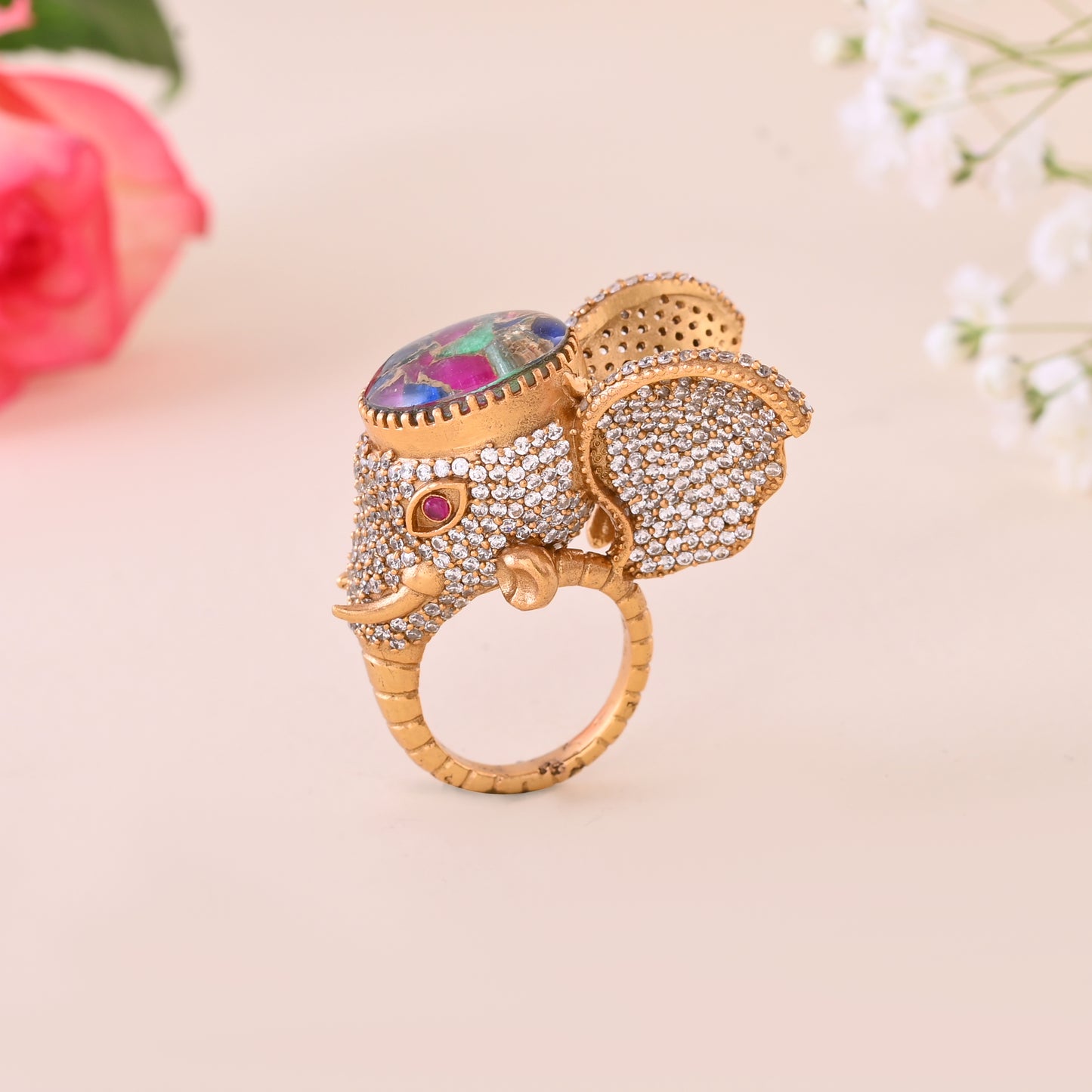 Divine elephant FingerRing