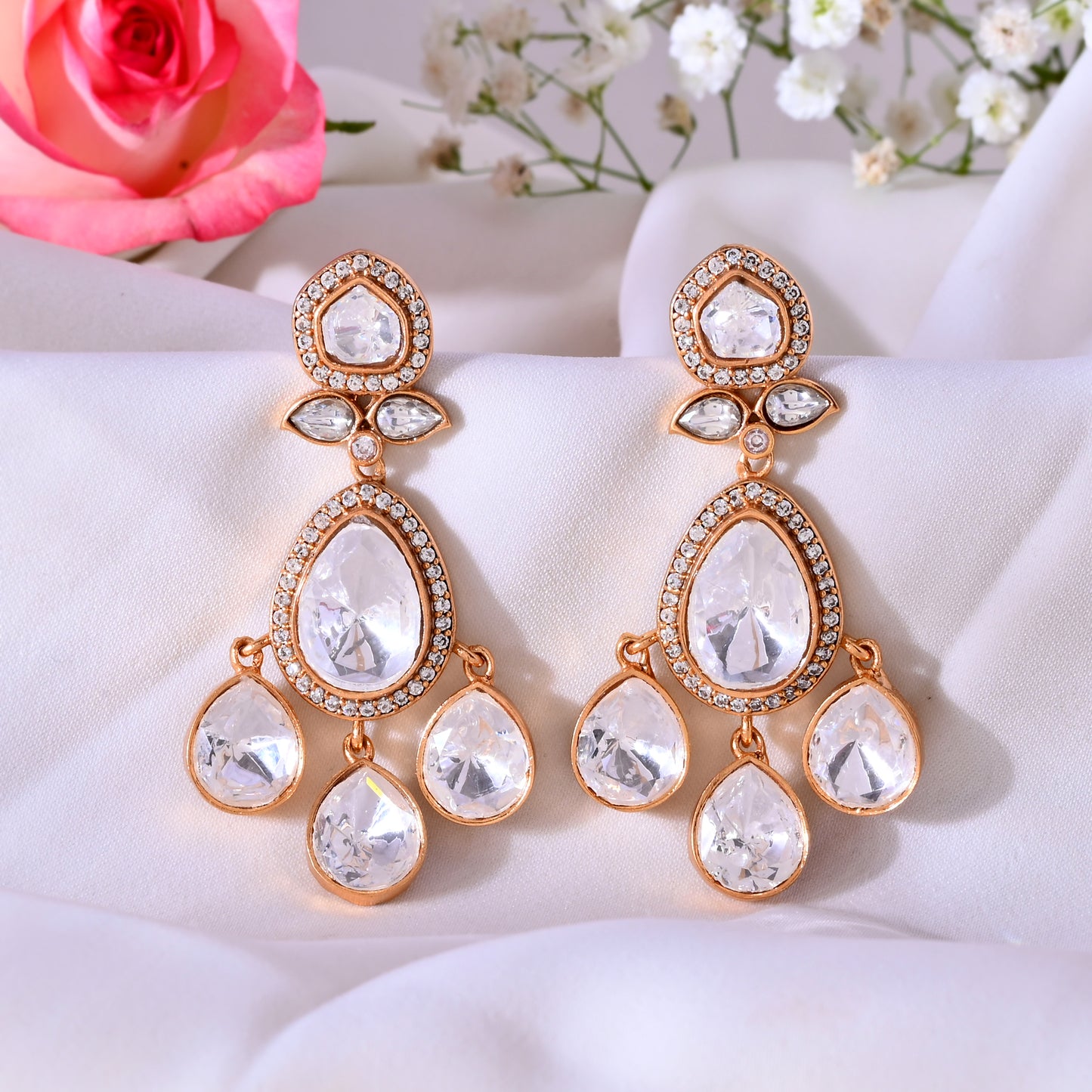 Party Setup drop earrings