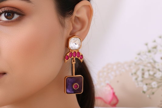 Fusionista drop earrings