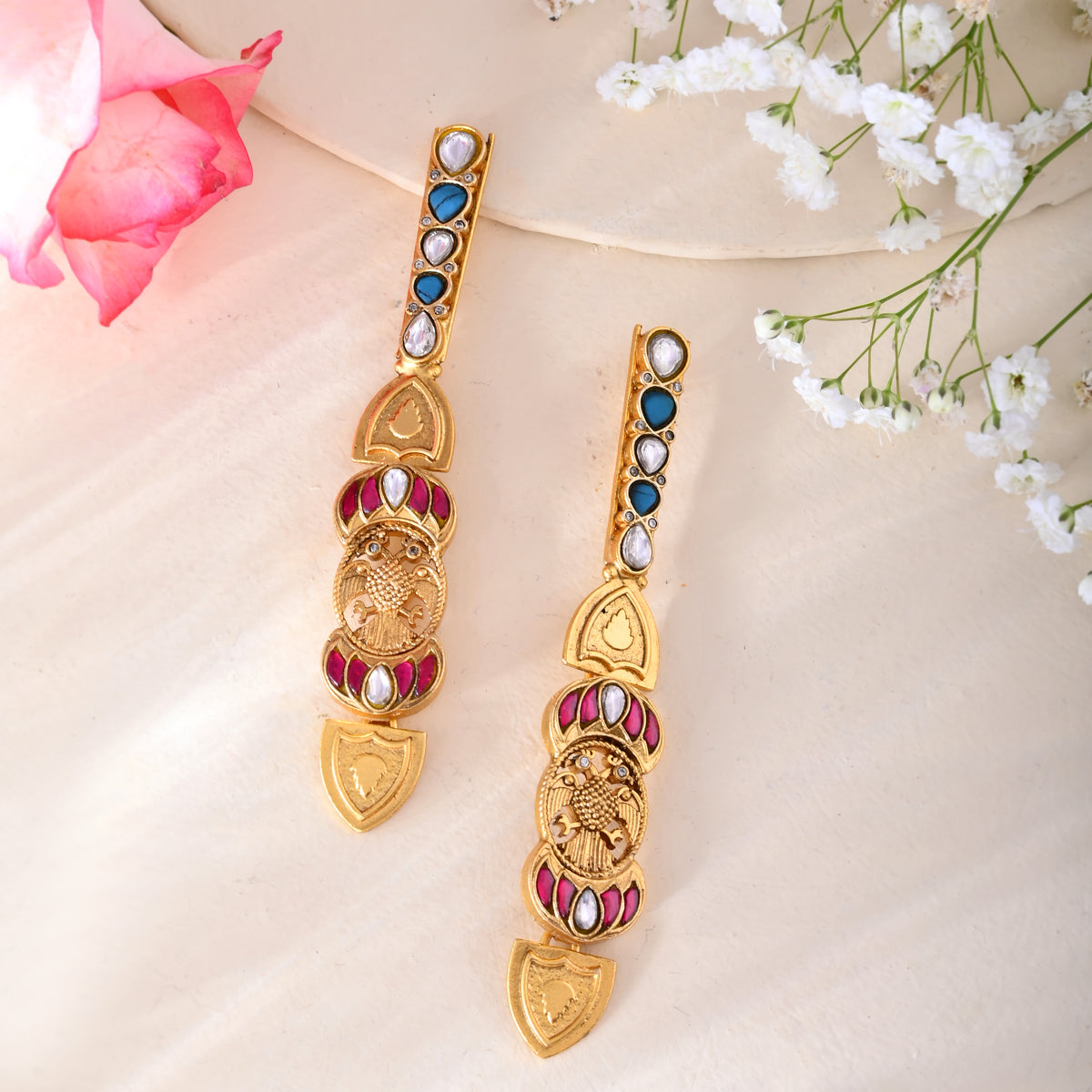Vertical limit earrings