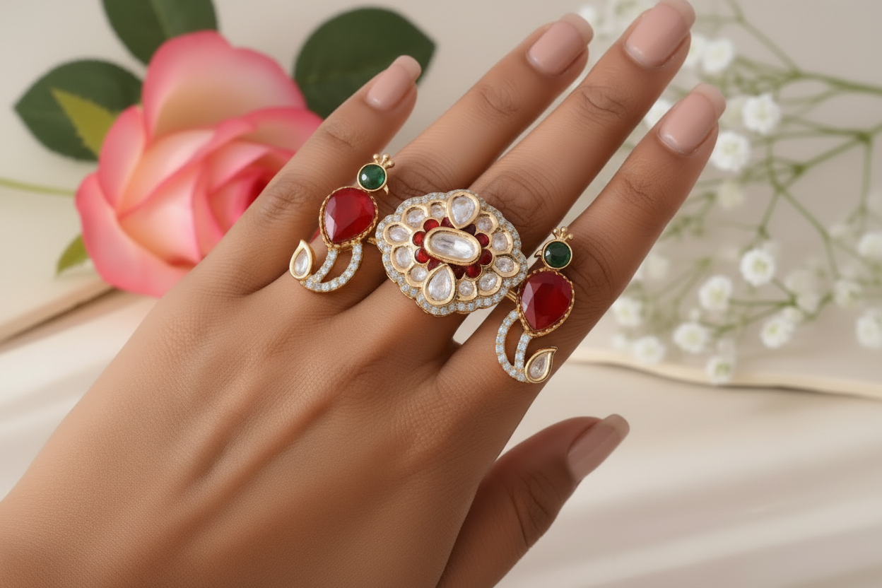 Amrapali inspired FingerRing