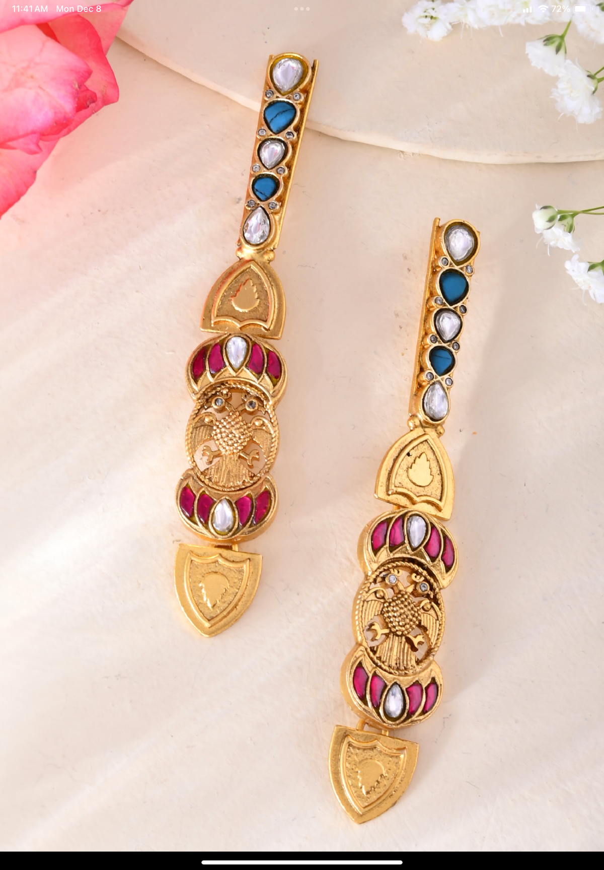 Vertical limit earrings